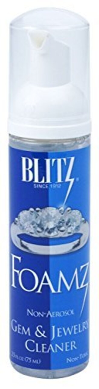 Blitz Foamz Jewelry Cleaner - Gem and Jewelry Cleaner Foam - Made in the USA